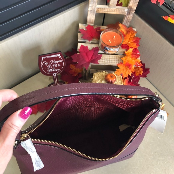 Kate Spade Lexie handbag and wallet - mulled wine - Picture 3 of 3